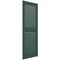 Ekena Millwork Mid-America Vinyl, Standard Size Cathedral Top Center Mullion, Open Louver Shutter, 11239028, PR 00011239028 - alternate 4